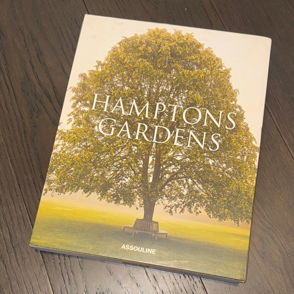 Assouline Hamptons Gardens Book with Green and Purple Cover - Picture 3 of 6